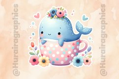 Whale|Printable Animal Sticker Product Image 2