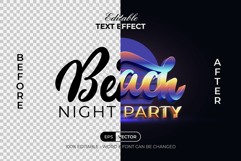Summer Text Effect Retro Style Product Image 2