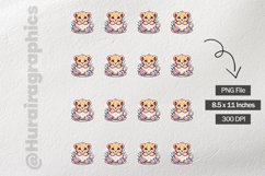 Lion|Printable Animal Sticker Product Image 3