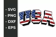 USA | 4th of July PNG SVG Sublimation Product Image 1