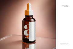 Amber Dropper Bottle Mockup Set Product Image 2