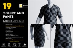 T-shirt and Pants Mockup Product Image 3