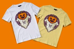 Hand drawn design halloween ghost Product Image 2