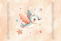 Humming Bird|Printable Animal Sticker Product Image 2