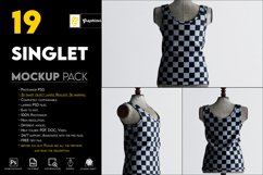 Female Singlet Mockup Product Image 2