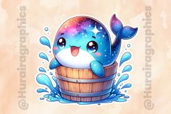 Whale|Printable Animal Sticker Product Image 2