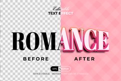 Romance Pink Text Effect Style Product Image 2