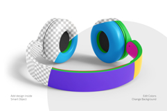 Headphones Mockup Set Product Image 2