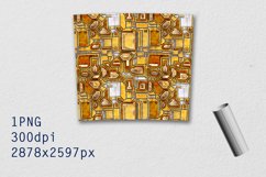 Tumbler Tapered 20 OZ Sublimation Hi-Tech Wrap Design Product Image 2