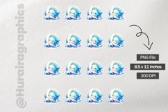 Whale|Printable Animal Sticker Product Image 3