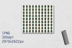 Tumbler Straight 20 OZ Sublimation Bug Wrap Design Product Image 3