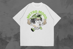 Metro Mood Urban Rubberhose T-shirt Design Product Image 1