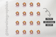 Lion|Printable Animal Sticker Product Image 3