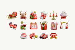 Christmas 3D Icon Set Product Image 3