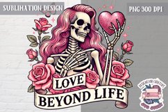 Valentine Quote Symbol Love Sublimation Design PNG Heart Product Image 1