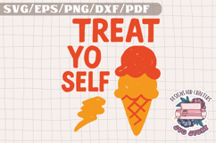 Funny Hand drawn Quote Aesthetics SVG Trendy Colorful Food Product Image 1