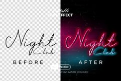 Text Effect Neon Light Style Product Image 2