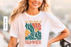Tropical Summer Sublimation T-shirt Design Bundle Product Image 3