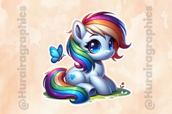 Horse|Printable Animal Sticker Product Image 2