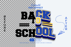 3D Text Effect Back To School Product Image 2