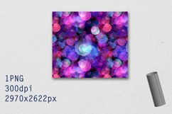 Tumbler Straight 20 OZ Sublimation Bokeh Wrap Design Product Image 3