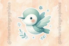 Humming Bird|Printable Animal Sticker Product Image 2