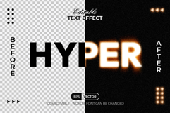 Hyper Text Effect Blurry Style Product Image 2