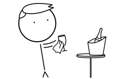 Bartender and waiter icons Product Image 2