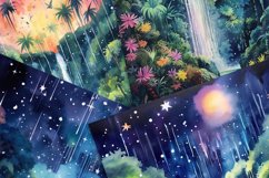 Celestial Starlit Waterfalls Product Image 2