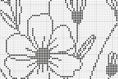 WildFlowers Cross Stitch Pattern, Xstitch Chart, Crossstitch Product Image 4