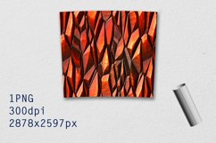 Tumbler Tapered 20 OZ Sublimation Crystal Wrap Design Product Image 2