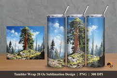 Biggest Tree Tumbler Wrap Sublimation Design 2 Product Image 1