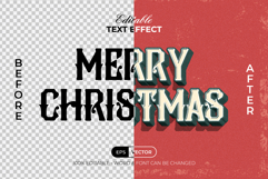 Vintage Text Effect Christmas Style Product Image 2