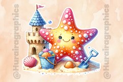 Star Fish|Printable Animal Sticker Product Image 2