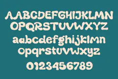 Melloby Quirky Display Typeface Product Image 2