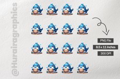 Whale|Printable Animal Sticker Product Image 3