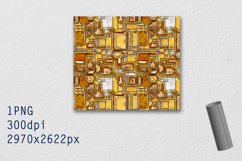 Tumbler Straight 20 OZ Sublimation Hi-Tech Wrap Design Product Image 2