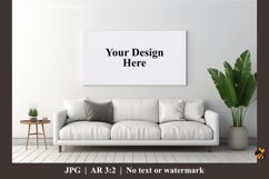 Wall Poster Mockup Design Illustration 2 Product Image 1