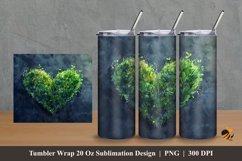 Nature Love Tumbler Wrap Sublimation Design 2 Product Image 1