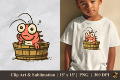 Frog Brings Gifts DTF Sublimation Clipart Design 2 Product Image 1