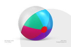 Beach Ball Mockup Set Product Image 2