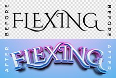3D Colorful Text Effect Style Product Image 2