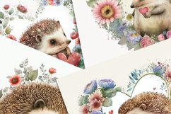 Hedgehogs and Flowers Product Image 2