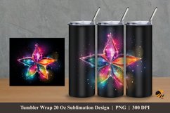 Fantasy Star Light Tumbler Wrap Sublimation Design 2 Product Image 1