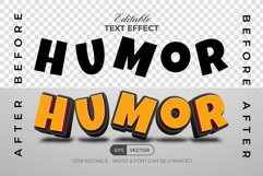 Humor 3D Text Effect Style Product Image 2