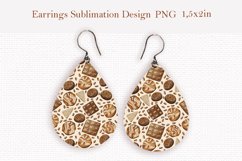 Watercolor chocolate sublimation designs bundle Product Image 3