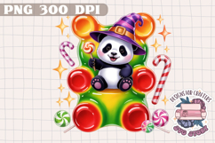 Cute Halloween Animal Autumn Sublimation design Fall KIds Product Image 1