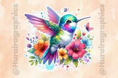 Humming Bird|Printable Animal Sticker Product Image 2