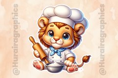 Lion|Printable Animal Sticker Product Image 2