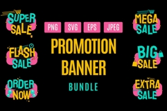 Pop Art Style Promotion Banners Product Image 1